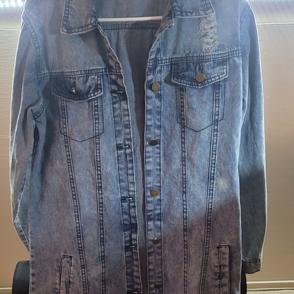 Jean jacket/dress - Picture 1 of 6
